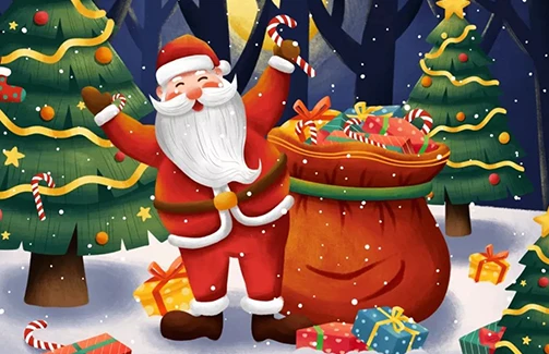 圣诞老人送礼来啦